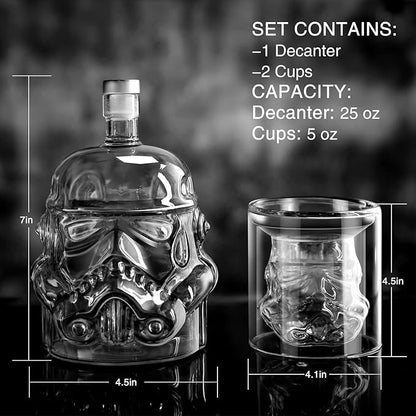 Galactic Empire Whiskey Decanter Set